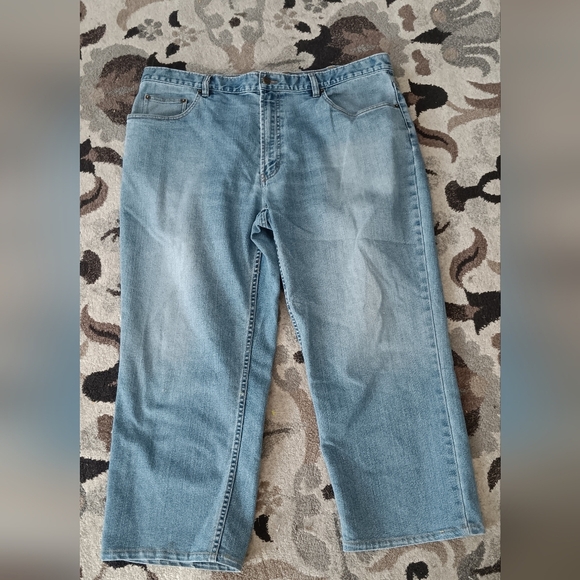 Jos. A Bank Denim Jeans 40x29 Travelers Collection Straight Leg Normcore Relaxed - Picture 7 of 11